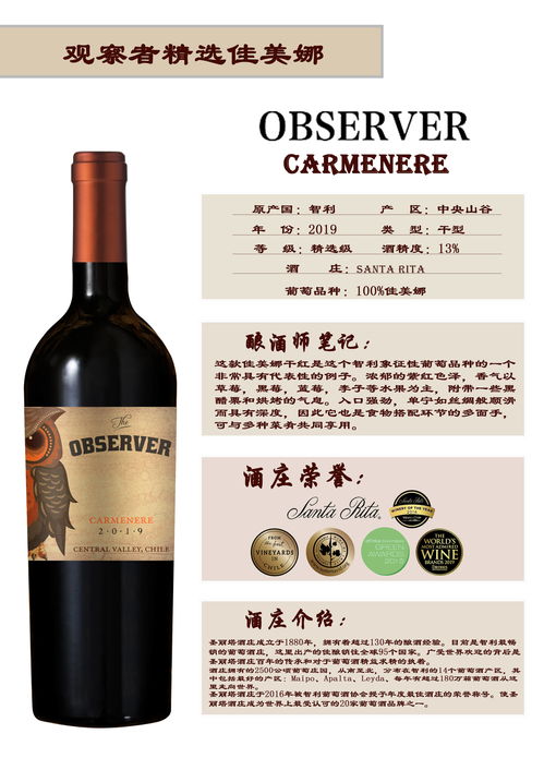 蘇安蒂諾酒莊 observer觀察者