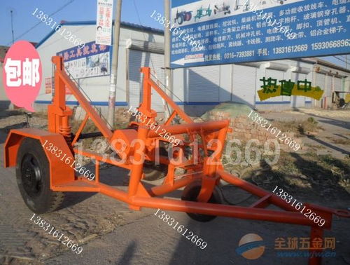 膠州市哪里有賣電纜拖車的 華龍電纜拖車高品質低價格