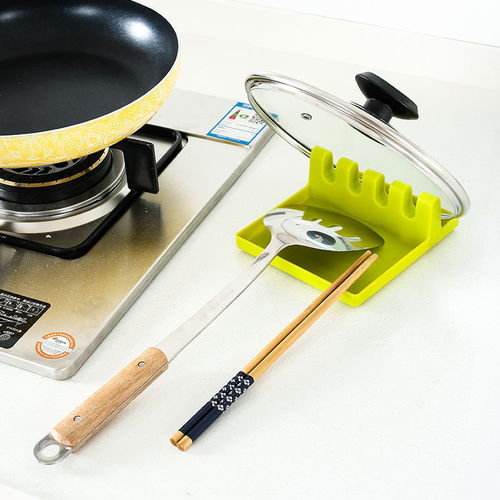 鍋鏟架子廚房用品置物架墊托底座家用湯勺筷子鍋蓋收納多功能餐具