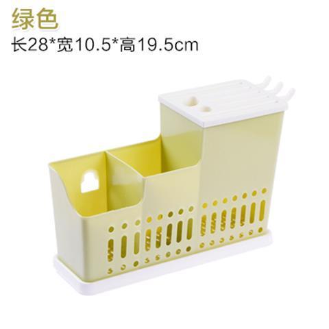 廚房用品刀架餐具置物架家用筷子架韓式多功能塑料筷籠瀝水筷子筒
